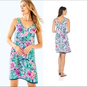 Lilly Pulitzer Florin Reversible Dress Slathouse L